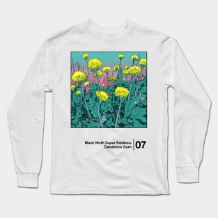 BMSR - Dandelion Gum - Minimalist Style Graphic Design Long Sleeve T-Shirt